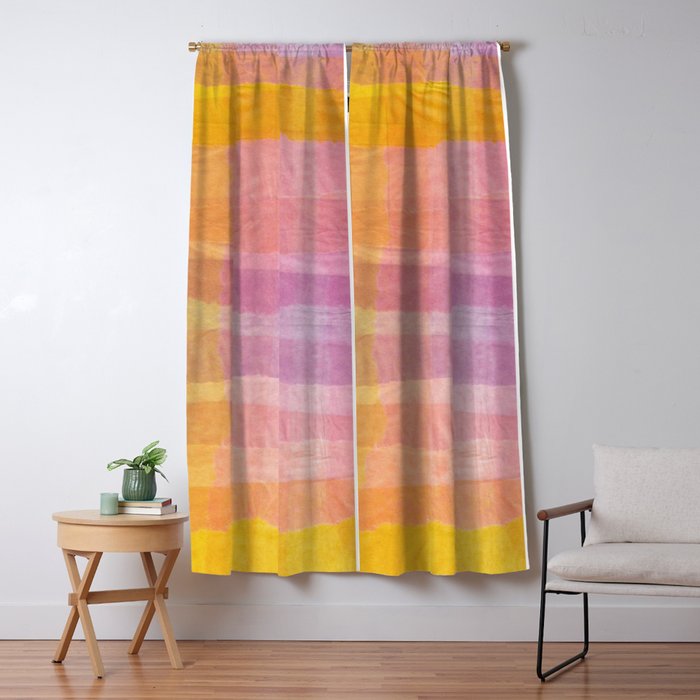 Paper Plaid Window Curtain Gallery Image 1