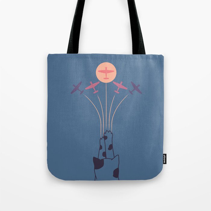 Cat Landscape 19 Tote Bag Gallery Image 1