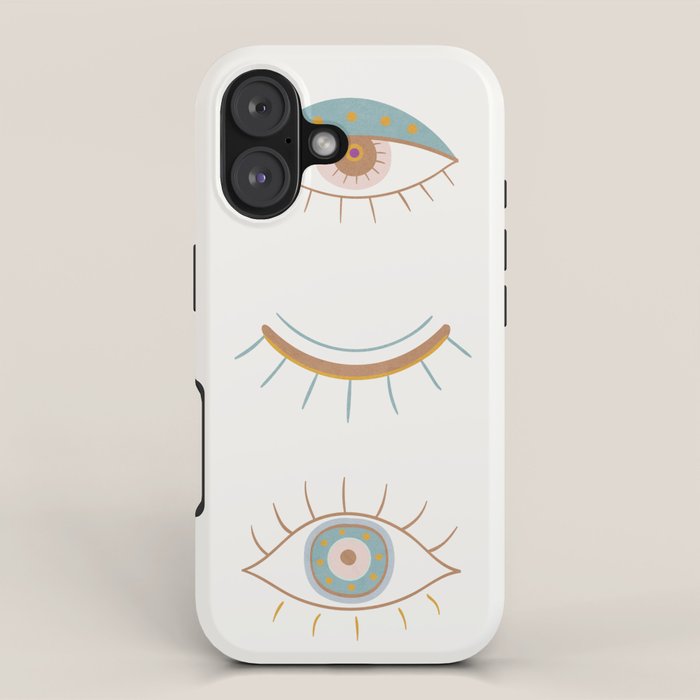 Evil Eyes II iPhone Case Gallery Image 1
