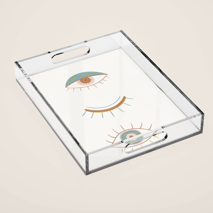 Evil Eyes II Acrylic Tray Gallery Image 1