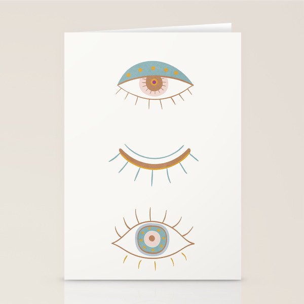 Evil Eyes II Stationery Card Gallery Image 2