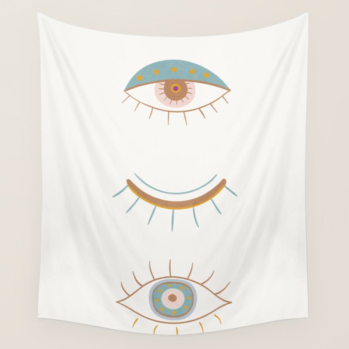 Evil Eyes II Wall Tapestry Gallery Image 4