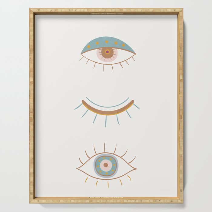 Evil Eyes II Serving Tray Gallery Image 1