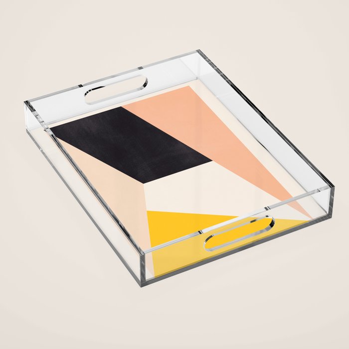 Abstract Geometric 65 Acrylic Tray Gallery Image 1