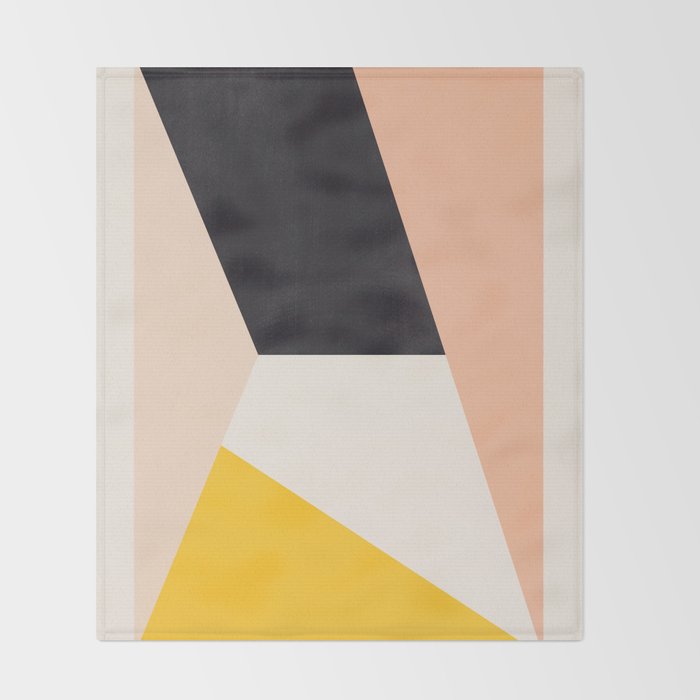 Abstract Geometric 65 Throw Blanket Gallery Image 2