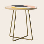 Abstract Geometric 65 Side Table Gallery Image 1
