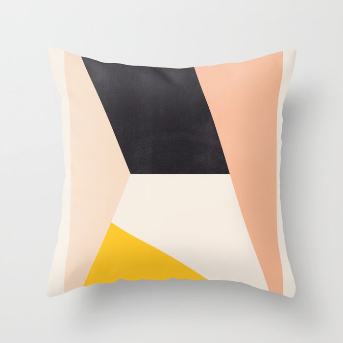 Abstract Geometric 65 Throw Pillow Gallery Image 1