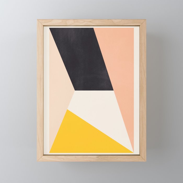 Abstract Geometric 65 Mini Art Print Gallery Image 1