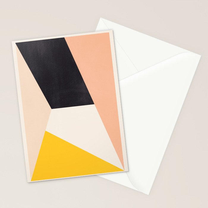 Abstract Geometric 65 Stationery Card Gallery Image 2