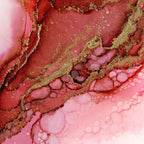 Red Dragon Scales Abstract Ink Painting Coffee Mug Gallery Image 2