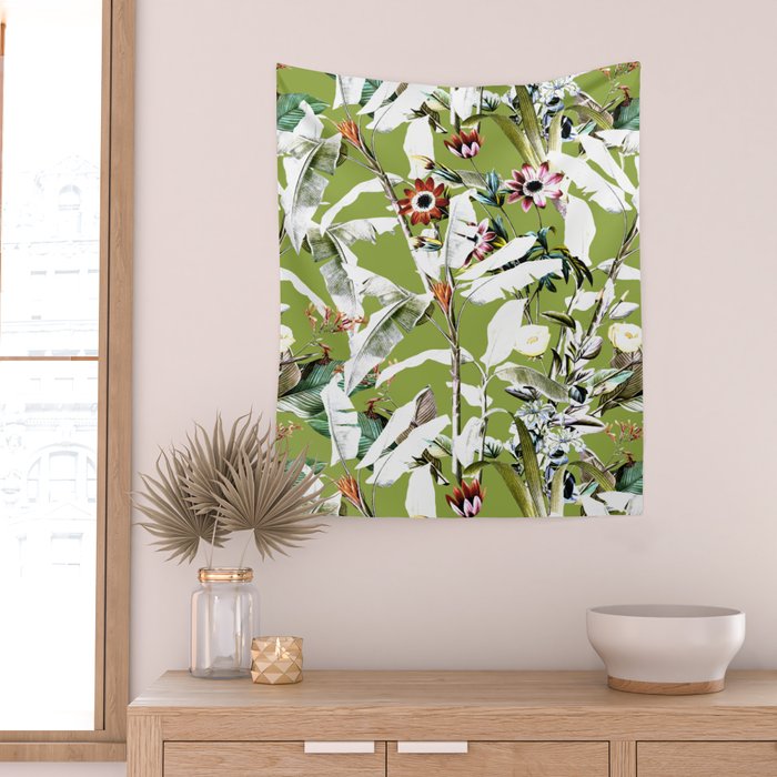 Vintage Garden IV Wall Tapestry Gallery Image 2