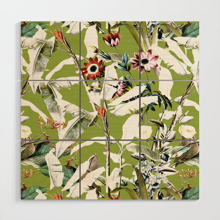 Vintage Garden IV Wood Wall Art Gallery Image 1
