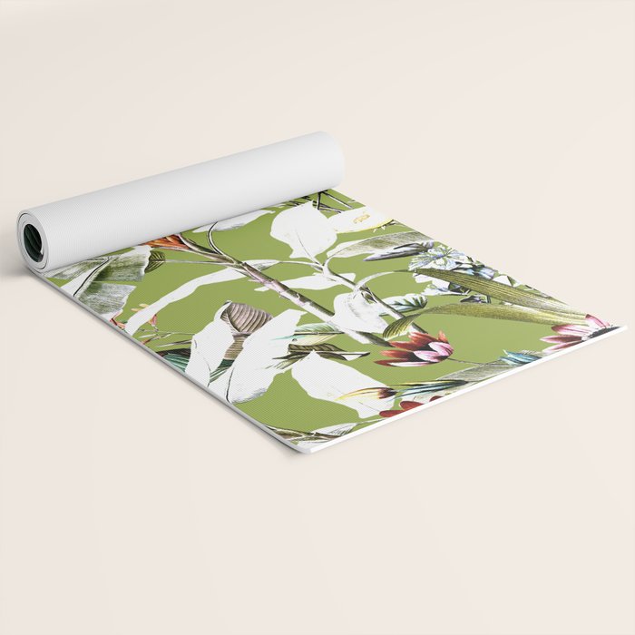 Vintage Garden IV Yoga Mat Gallery Image 2