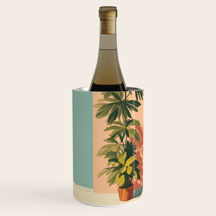 Tiger at Tropical Doorway Wine Chiller Gallery Image 2