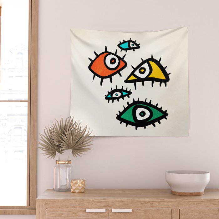 The Eyes Wall Tapestry Gallery Image 2