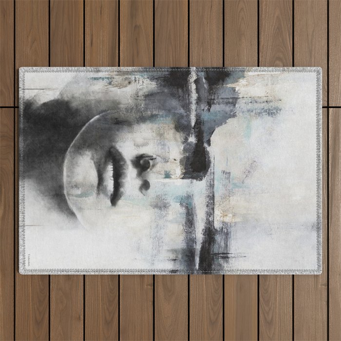Abstract harmony ... Outdoor Rug Gallery Image 1