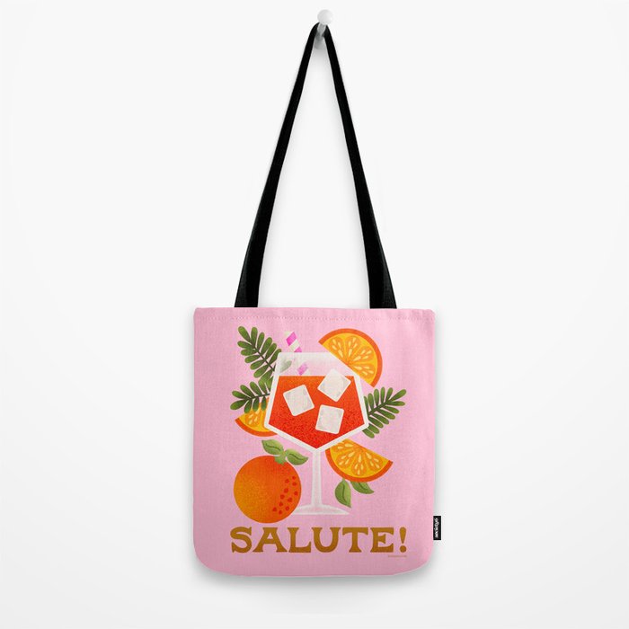 Orange Spritz - Amalfi Coast Cocktails Tote Bag Gallery Image 2