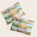 Famous Golf Courses In The USA Collage Pillow Sham Gallery Image 3