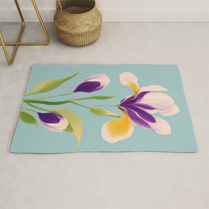 Sun-Kissed Iris Rug Gallery Image 1
