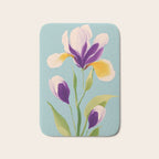 Sun-Kissed Iris Bath Mat Gallery Image 1