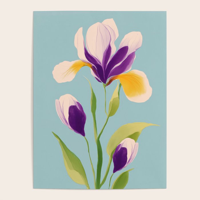 Sun-Kissed Iris Poster Gallery Image 4