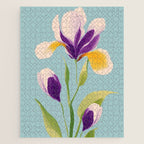 Sun-Kissed Iris Jigsaw Puzzle Gallery Image 1