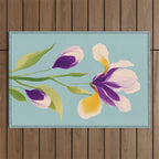 Sun-Kissed Iris Outdoor Rug Gallery Image 1