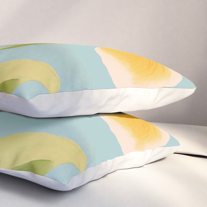 Sun-Kissed Iris Pillow Sham Gallery Image 3