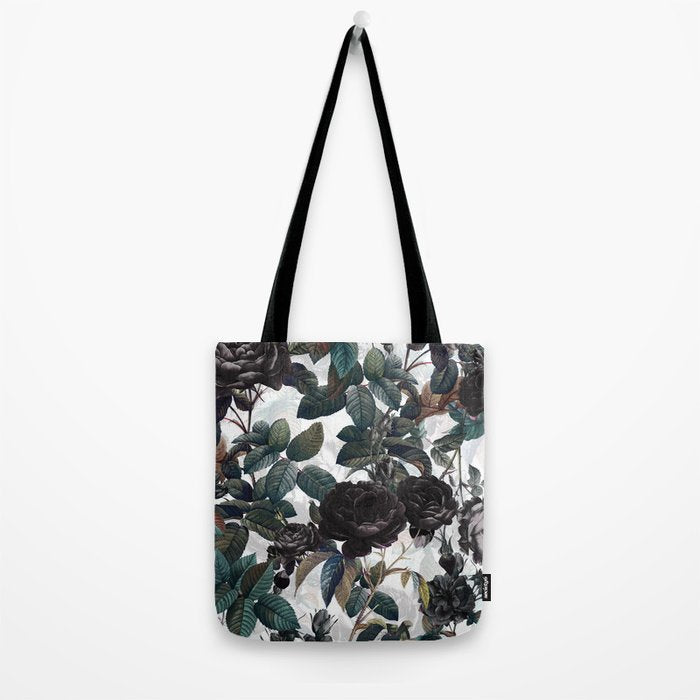 Roses in the Dark Tote Bag Gallery Image 2