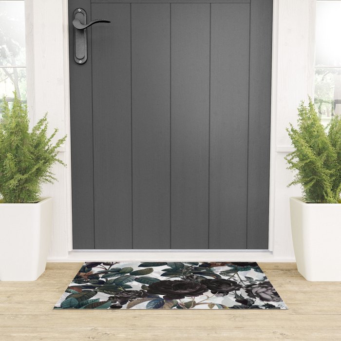Roses in the Dark Welcome Mat Gallery Image 3