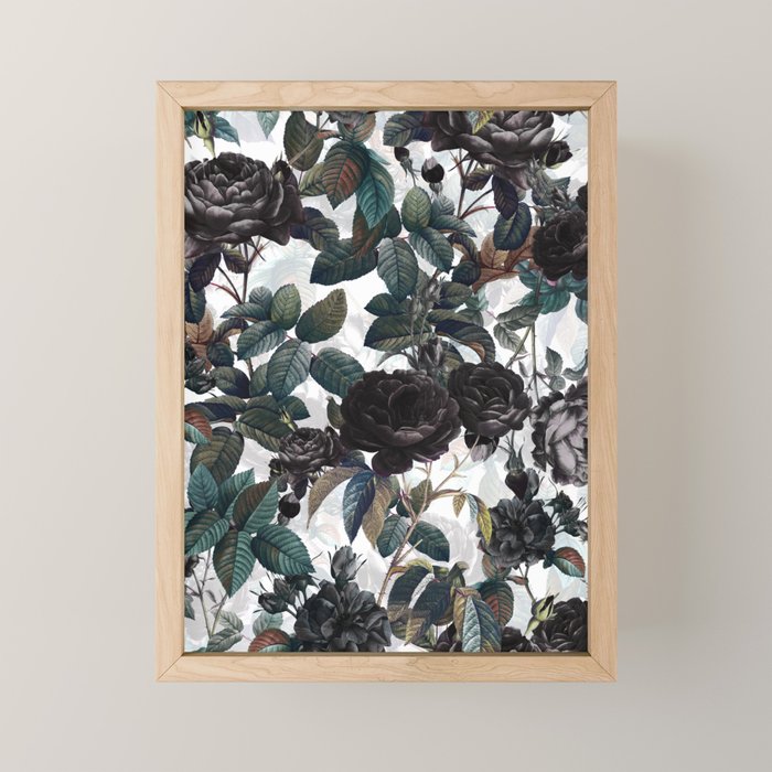 Roses in the Dark Mini Art Print Gallery Image 1