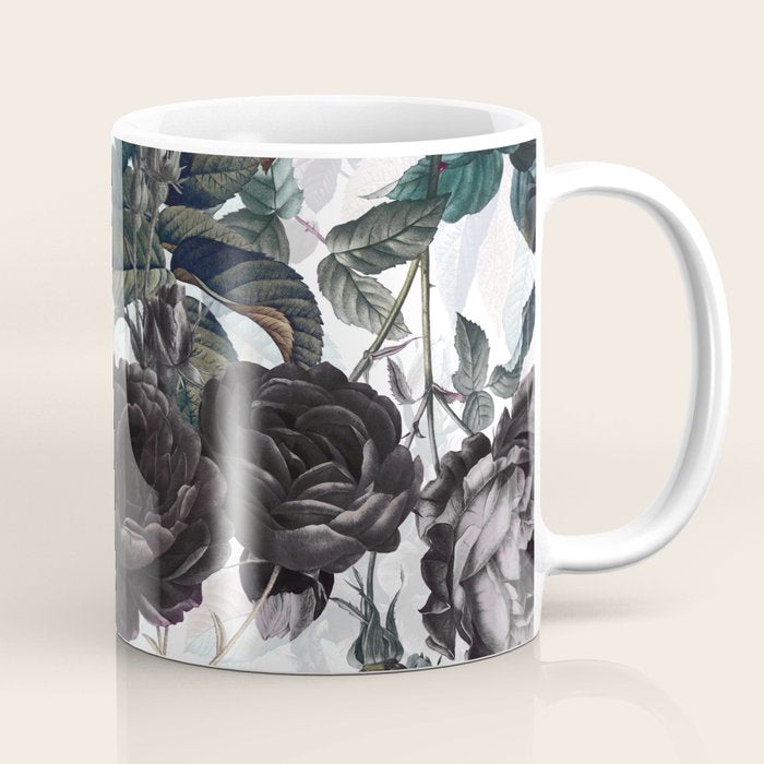 Roses in the Dark Coffee Mug Gallery Image 1