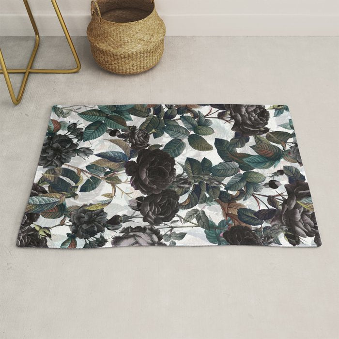 Roses in the Dark Rug Gallery Image 1