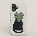 Cat and Plant 14: Monster-a iPhone Case Gallery Image 1
