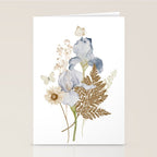 Soft Nature Floral and Butterflies Stationery Card Gallery Image 2