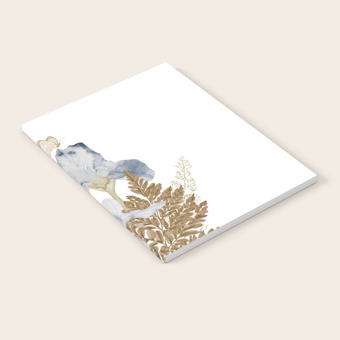 Soft Nature Floral and Butterflies Notebook Gallery Image 2