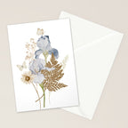 Soft Nature Floral and Butterflies Stationery Card Gallery Image 2