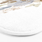 Soft Nature Floral and Butterflies Bath Mat Gallery Image 3