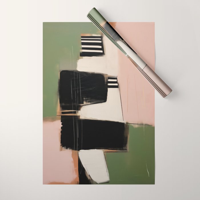 Soft Edge Abstraction 3 Wrapping Paper Gallery Image 1