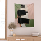 Soft Edge Abstraction 3 Wall Tapestry Gallery Image 2