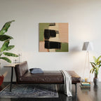 Soft Edge Abstraction 3 Wood Wall Art Gallery Image 2