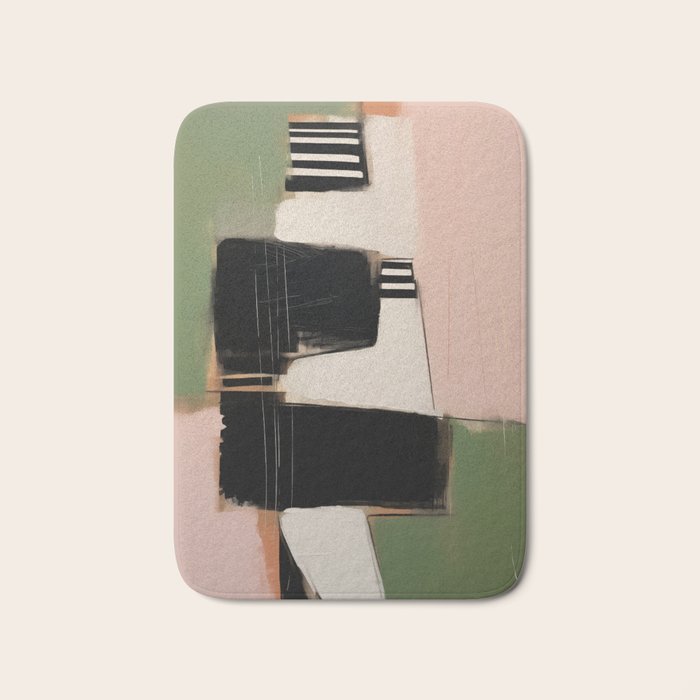 Soft Edge Abstraction 3 Bath Mat Gallery Image 1