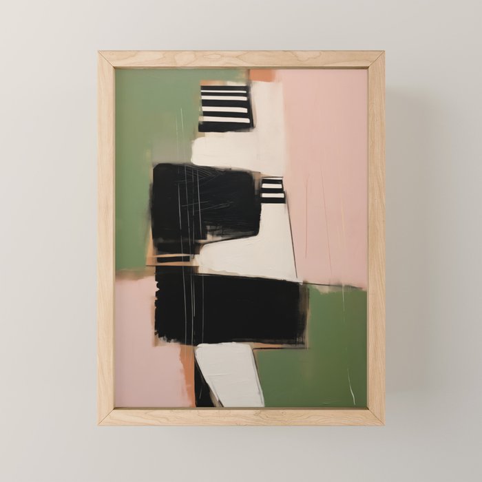 Soft Edge Abstraction 3 Mini Art Print Gallery Image 1
