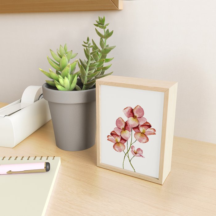 Soft Flowers Mini Art Print Gallery Image 2