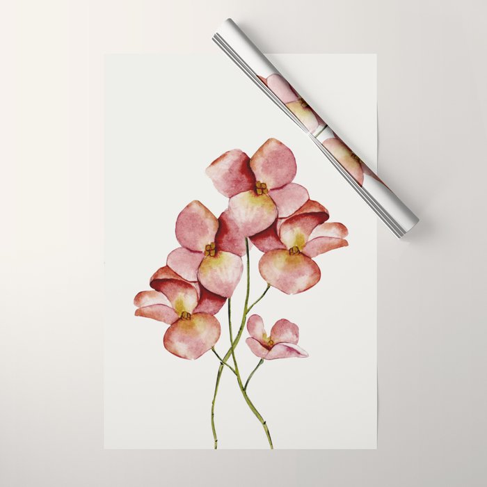 Soft Flowers Wrapping Paper Gallery Image 1