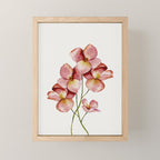 Soft Flowers Mini Art Print Gallery Image 1
