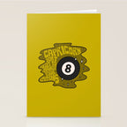 Capricorn Magic 8 Ball Stationery Card Gallery Image 2