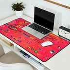 Traditional Moroccan Berber Carpet Arwtork Desk Mat Gallery Image 2