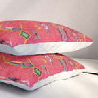 Traditional Moroccan Berber Carpet Arwtork Pillow Sham Gallery Image 3