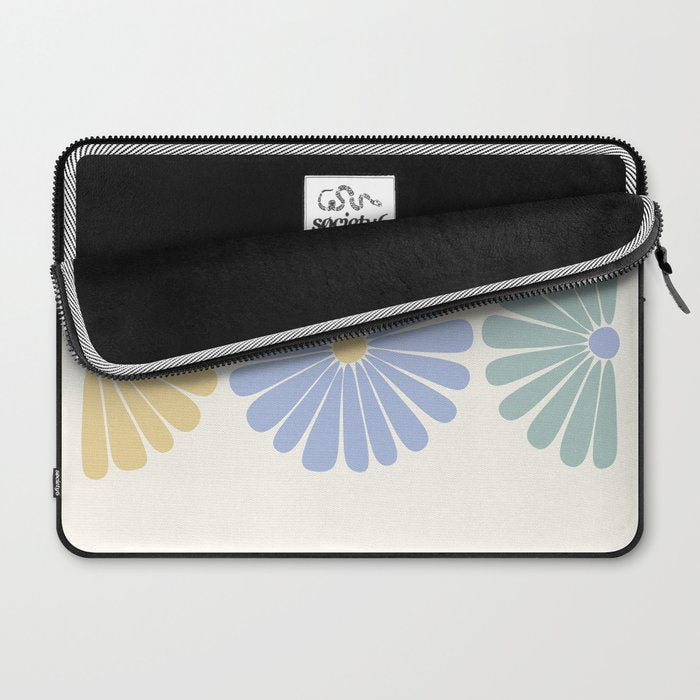 Retro Summer Daisies IV Laptop Sleeve Gallery Image 2